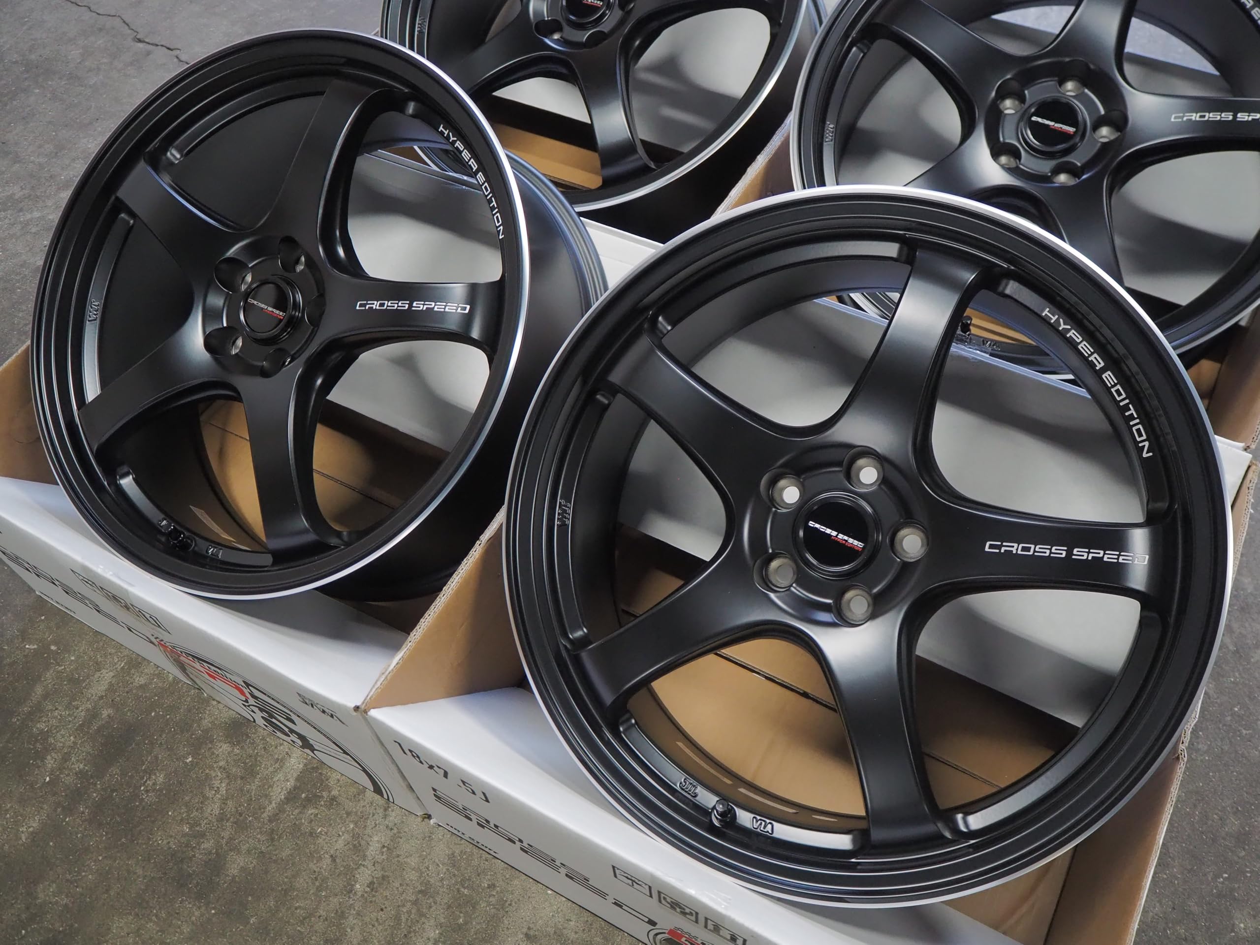 Amazon.co.jp: ホイール 4本セット CROSS SPEED HYPER EDITION